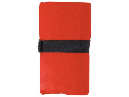 Сумка Fixy из переработанного хлопка с фиксирующей эластичной лентой, оранжевый Сумка Fixy из переработанного хлопка с фиксирующей эластичной лентой, оранжевый