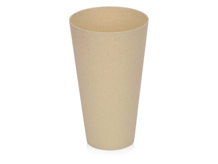 Стакан из пшеничного волокна Nip, 430ml, бежевый Стакан из пшеничного волокна Nip, 430ml, бежевый