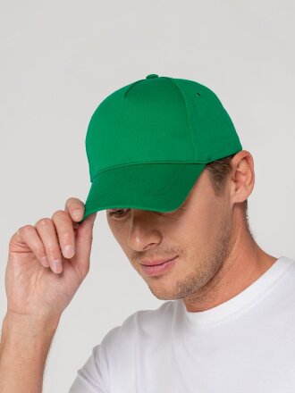 Бейсболка Convention, темно-зеленая Бейсболка Convention, темно-зеленая