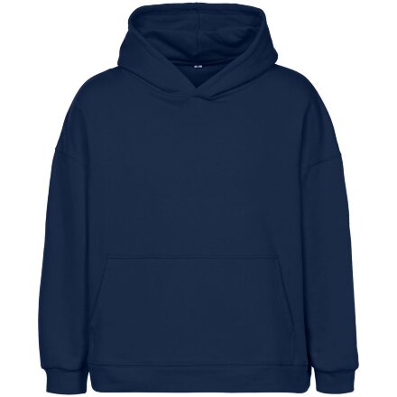 Худи оверсайз унисекс Outshine, темно-синее Худи оверсайз унисекс Outshine, темно-синее