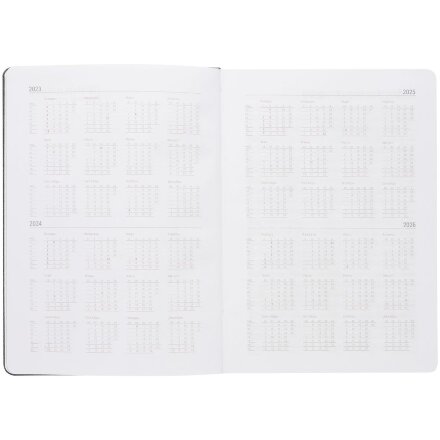 Ежедневник New Factor Metal, черный Ежедневник New Factor Metal, черный