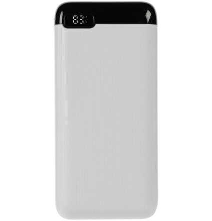 Внешний аккумулятор Gamechanger 20000 мАч, белый Внешний аккумулятор Gamechanger 20000 мАч, белый