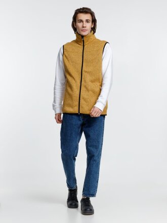 Жилет унисекс Gotland, горчичный Жилет унисекс Gotland, горчичный