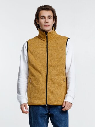 Жилет унисекс Gotland, горчичный Жилет унисекс Gotland, горчичный