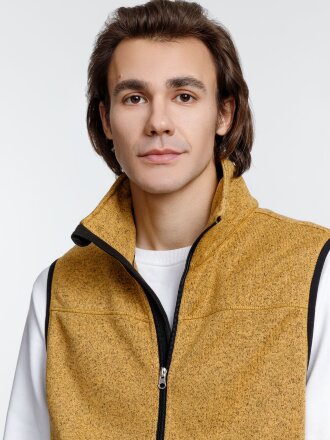 Жилет унисекс Gotland, горчичный Жилет унисекс Gotland, горчичный