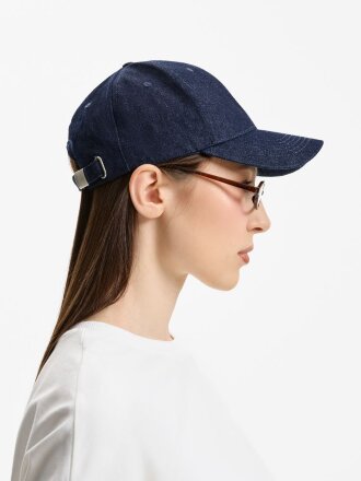 Бейсболка Denimate, темно-синяя Бейсболка Denimate, темно-синяя