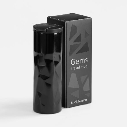 Термостакан Gems Black Morion, черный морион Термостакан Gems Black Morion, черный морион