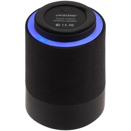 Беспроводная колонка Uniscend Tappy, черная Беспроводная колонка Uniscend Tappy, черная