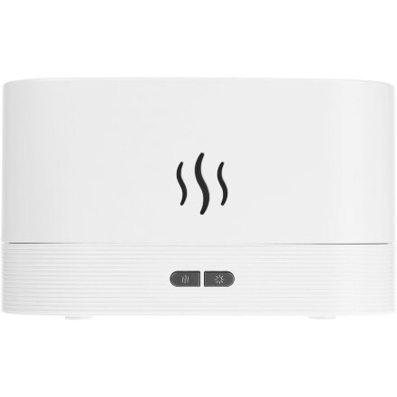 Увлажнитель-ароматизатор с имитацией пламени Fuego ver.2, белый Увлажнитель-ароматизатор с имитацией пламени Fuego ver.2, белый