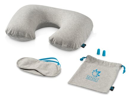 Набор для путешествия Miami (Jersey): подушка, повязка для глаз, беруши Набор для путешествия Miami (Jersey): подушка, повязка для глаз, беруши