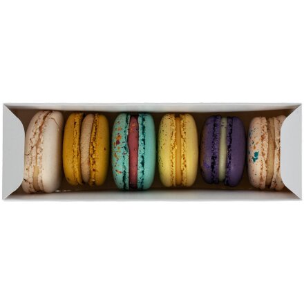 Набор из 6 пирожных макарон Набор из 6 пирожных макарон