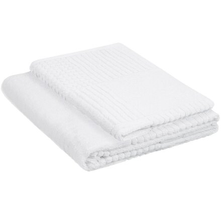 Полотенце Farbe, большое, белое Полотенце Farbe, большое, белое