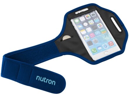 Наручный чехол Gofax для смартфонов с сенсорным экраном, ярко-синий/черный Наручный чехол Gofax для смартфонов с сенсорным экраном, ярко-синий/черный