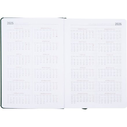 Ежедневник Basis, датированный, зеленый Ежедневник Basis, датированный, зеленый