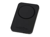 Магнитный беспроводной внешний аккумулятор MagnetIQ, 5000 mah, 10 W, черный Магнитный беспроводной внешний аккумулятор MagnetIQ, 5000 mah, 10 W, черный