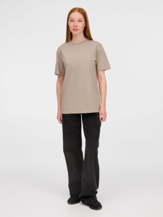 Футболка унисекс Legend, серо-бежевая Футболка унисекс Legend, серо-бежевая