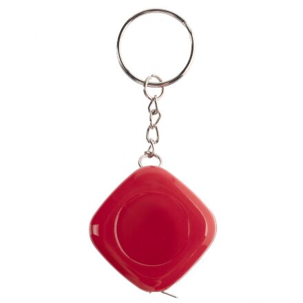 Брелок с рулеткой Metric, красный Брелок с рулеткой Metric, красный