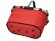 Изотермическая сумка-холодильник FROST складная с алюминиевой рамой, красный (Р)