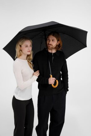 Зонт-трость Classic, черный Зонт-трость Classic, черный