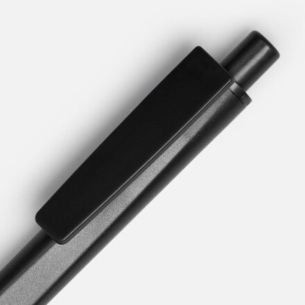 Ручка шариковая Ridge, черная Ручка шариковая Ridge, черная