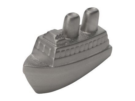 Подставка для визиток Круиз, серебристый/черный Подставка для визиток Круиз, серебристый/черный