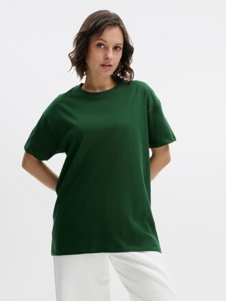 Футболка унисекс Regent 150, темно-зеленая Футболка унисекс Regent 150, темно-зеленая