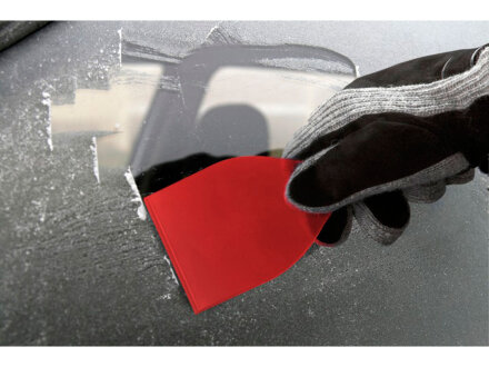 Скребок для льда Chilly 2.0 из переработанного ПЭТ, красный Скребок для льда Chilly 2.0 из переработанного ПЭТ, красный