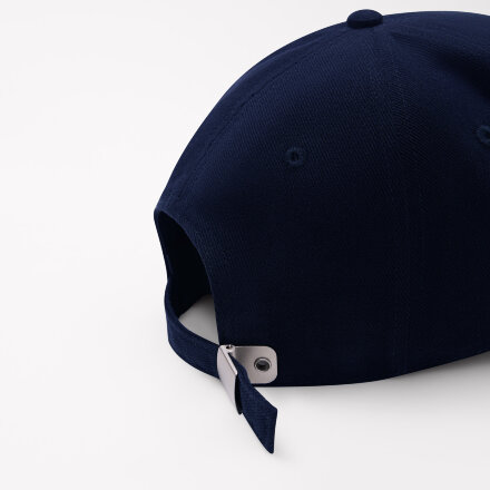 Бейсболка Аксис (Axis), 6 клиньев, синий