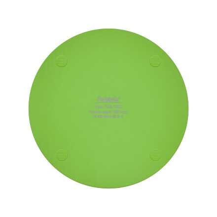 Беспроводное зарядное устройство с подсветкой 15W Аурис (Auris), салатовое Беспроводное зарядное устройство с подсветкой 15W Аурис (Auris), салатовое