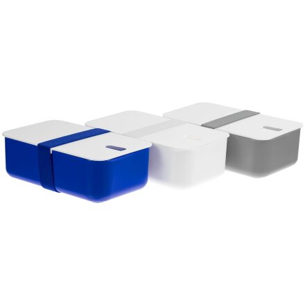 Ланчбокс Lunch Hour, белый с серым Ланчбокс Lunch Hour, белый с серым