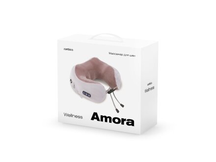 Массажер Rombica Wellness Amora. Цвет Серый, Светло-Коричневый Массажер Rombica Wellness Amora. Цвет Серый, Светло-Коричневый