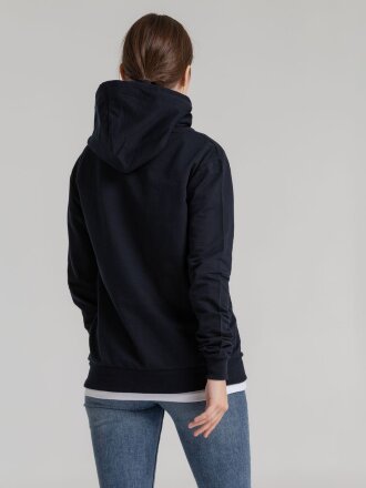 Толстовка с капюшоном Unit Kirenga, темно-синяя Толстовка с капюшоном Unit Kirenga, темно-синяя