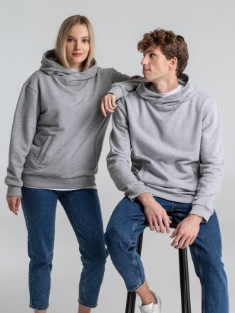 Толстовка Kulonga Terry, серый меланж Толстовка Kulonga Terry, серый меланж