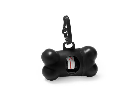 Диспенсер SIMBA для пакетов для домашних животных, черный Диспенсер SIMBA для пакетов для домашних животных, черный