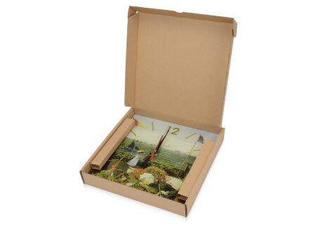 Часы настенные Моне. Сад в Сент-Андрес, зеленый Часы настенные Моне. Сад в Сент-Андрес, зеленый