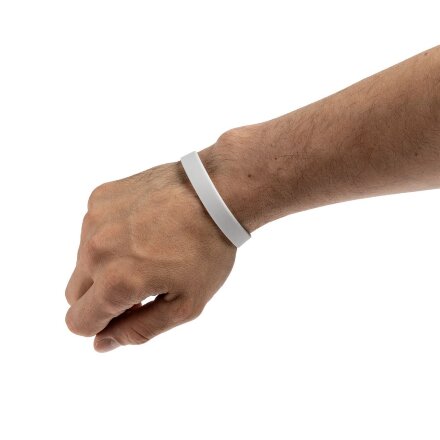 Силиконовый браслет Valley, белый Силиконовый браслет Valley, белый