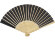 Carmen веер - сплошной черный Carmen веер - сплошной черный