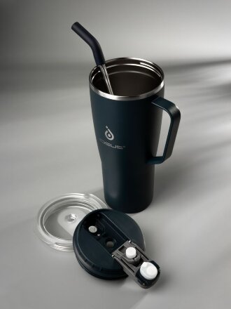 Термостакан Kasumigaoka, темно-синий Термостакан Kasumigaoka, темно-синий