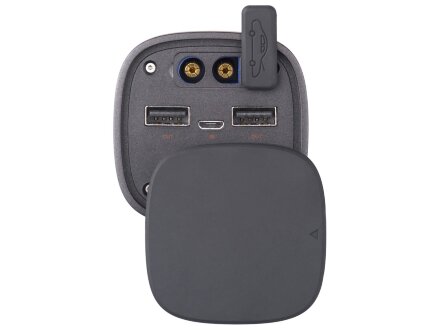 Пуско-зарядное устройство Rombica NEO Boost, 10400 мАч, алюминий, LED, серебристый Пуско-зарядное устройство Rombica NEO Boost, 10400 мАч, алюминий, LED, серебристый