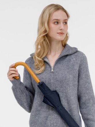 Зонт-трость Classic, темно-синий Зонт-трость Classic, темно-синий