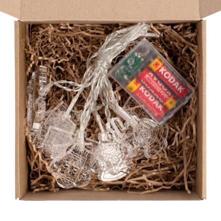 Гирлянда с индивидуальными фигурками AcryLED на заказ Гирлянда с индивидуальными фигурками AcryLED на заказ