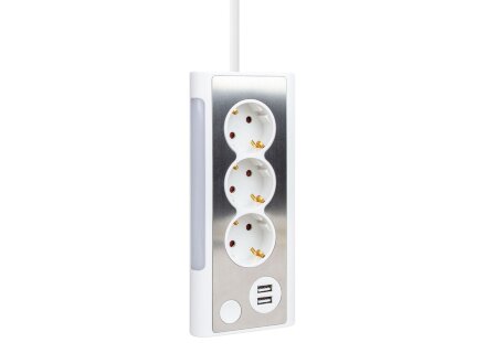 Сетевой фильтр Rombica NEO TRINITY - White Сетевой фильтр Rombica NEO TRINITY - White