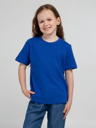 Футболка детская Regent Kids 150, ярко-синяя (royal) Футболка детская Regent Kids 150, ярко-синяя (royal)