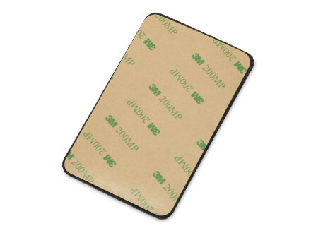 Картхолдер с креплением на телефон Slot, темно-серый