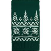 Шарф Elnik, зеленый с молочно-белым Шарф Elnik, зеленый с молочно-белым