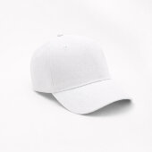 Бейсболка Аксис (Axis), 6 клиньев, белый