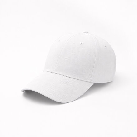 Бейсболка Аксис (Axis), 6 клиньев, белый