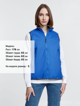 Жилет двусторонний Winner, ярко-синий Жилет двусторонний Winner, ярко-синий
