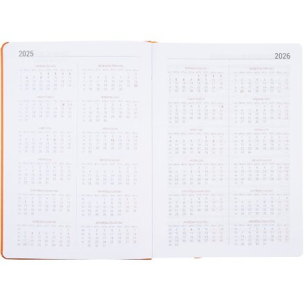 Ежедневник Basis, датированный, оранжевый Ежедневник Basis, датированный, оранжевый