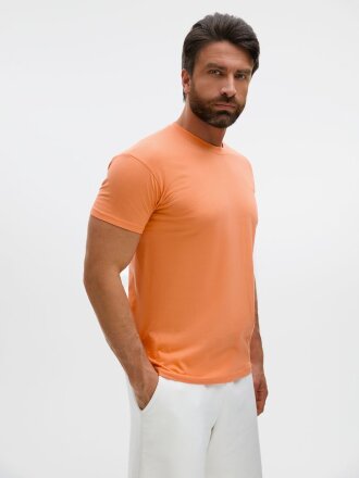 Футболка унисекс Regent 150, оранжевая (абрикосовая)